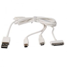 CABO PARA CARREGADOR USB UNIVERSAL 3 IN 1